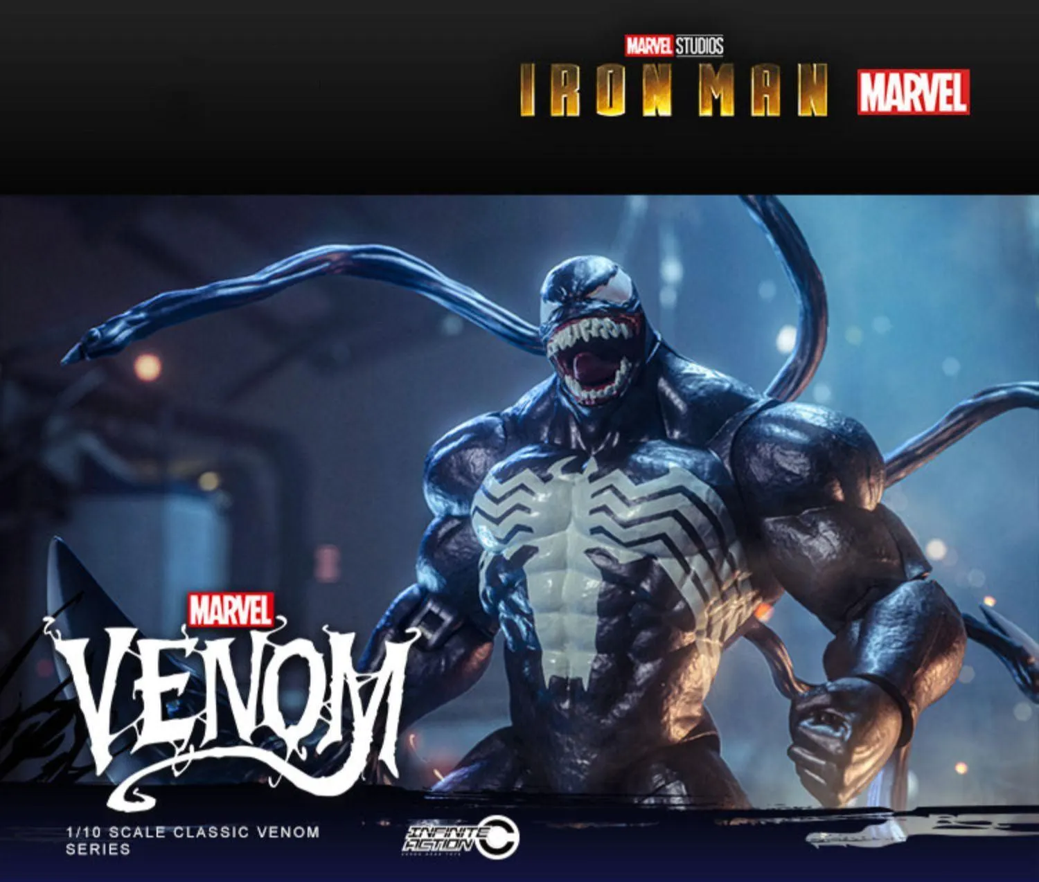 1:10 Venom Action Toy