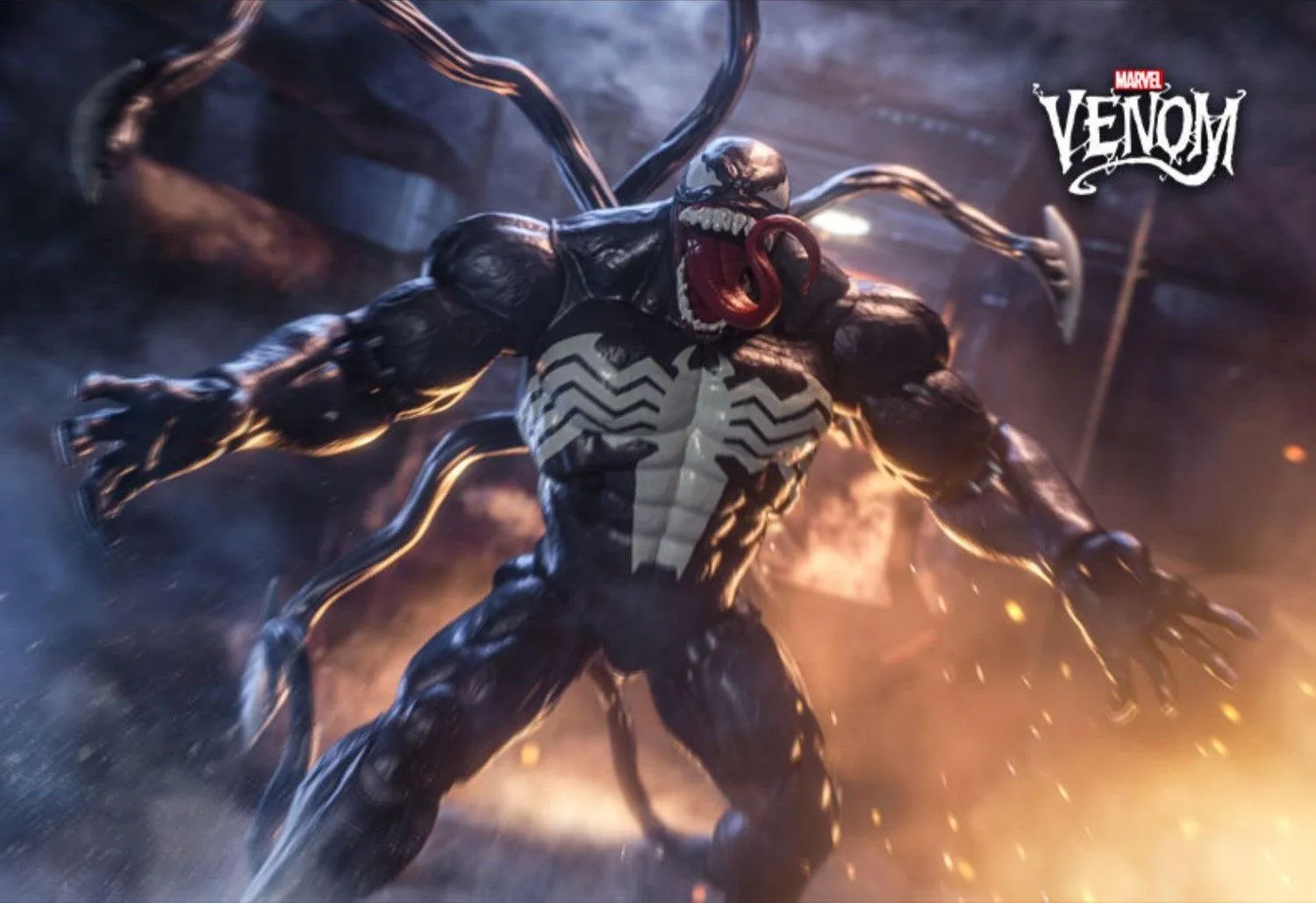 1:10 Venom Action Toy