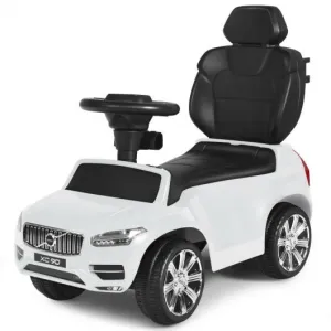 3 in 1 Kids Ride On Push Car Stroller-White