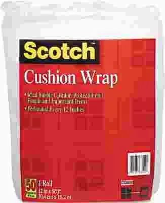 3M Scotch Recyclable Cushion Wrap' 12 In. X 50Ft.' 6/Pack