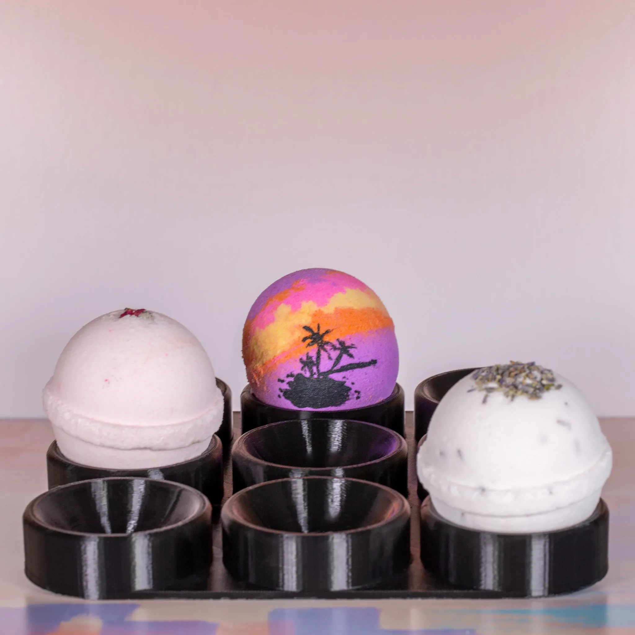 9 Cavity Bath Bomb Drying Tray for 2.5" Sphere