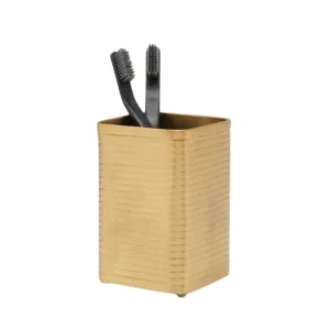 Adelaide Matte Gold Toothbrush Holder