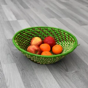 African Wall Basket - Ugandan Baskets - M05