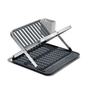 Aluminum Folding Dish Rack by OXO