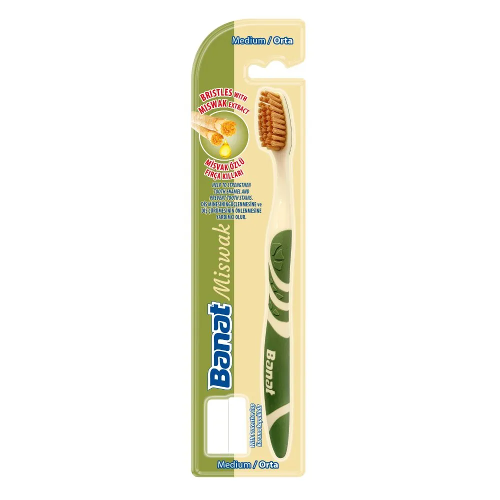 Banat Misvak Toothbrush Medium 1PC