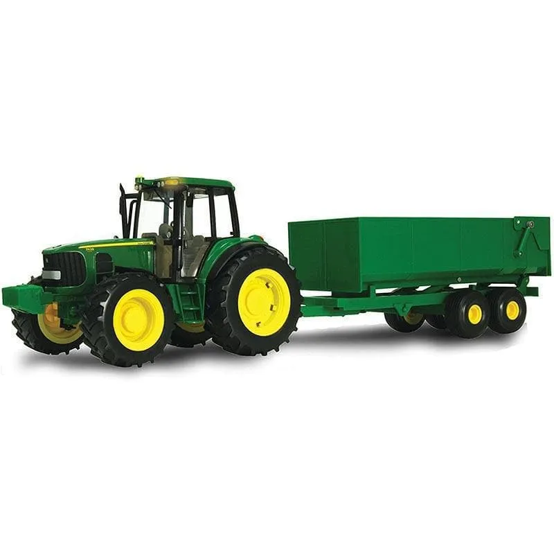 Big Farm Tractor with Wagon