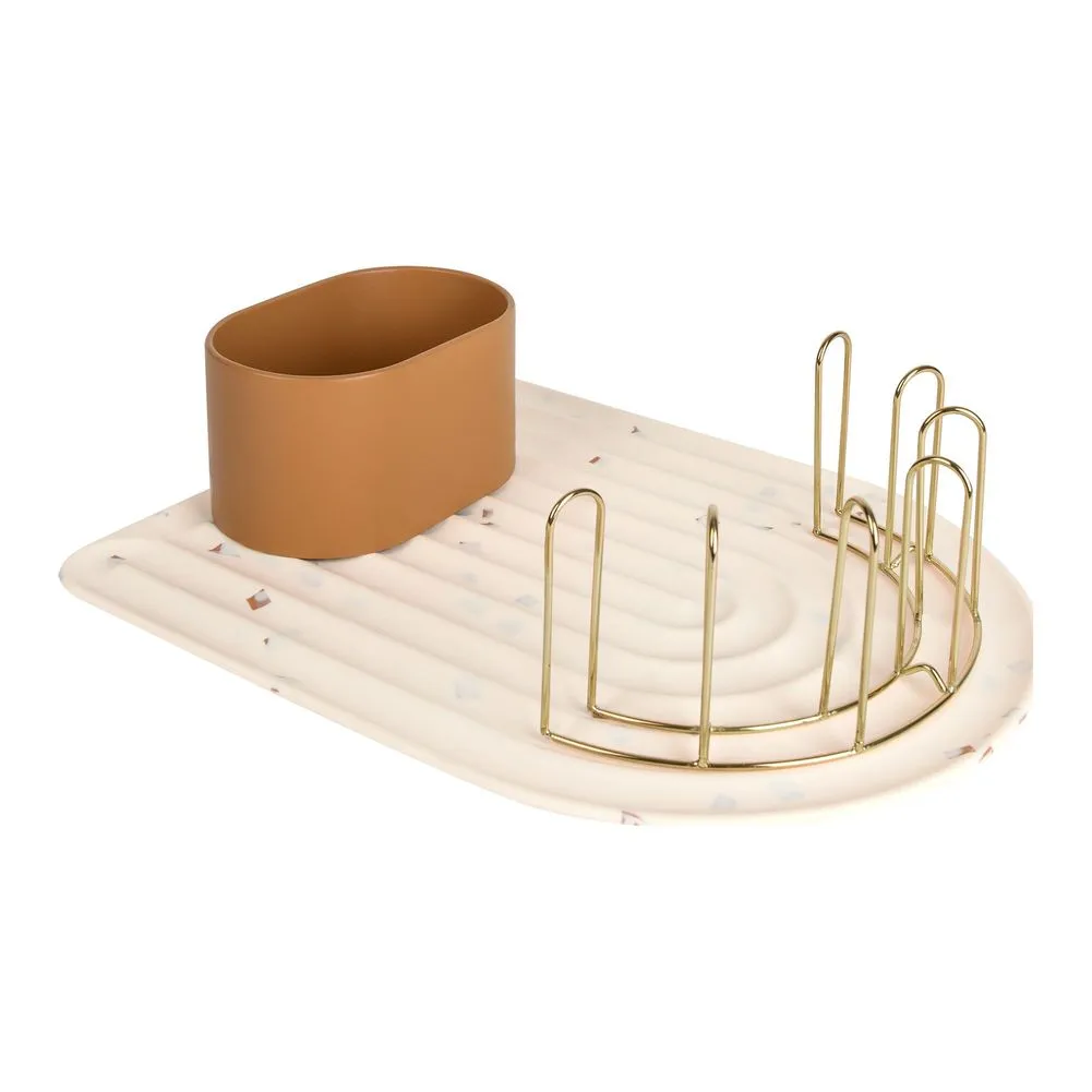 Boon Arc Silicone Drying Mat and Rack