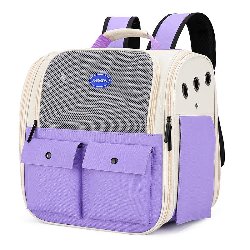 Cat Bag Backpack Space Bag Outdoor Portable Backpack Space Capsule Portable Dog Breathable Cat Pet Bag