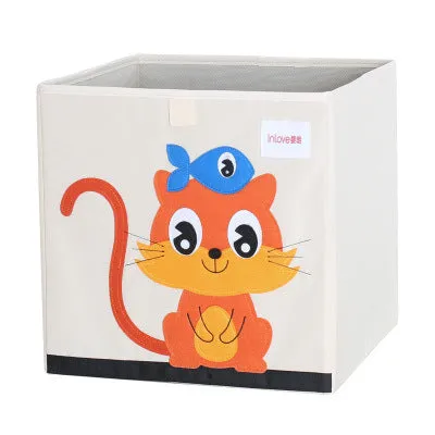 Children's Toy Storage Box Fabric Folding Storage Box