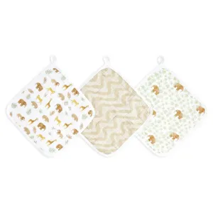 Classic Washcloth 3 Pack Tanzania