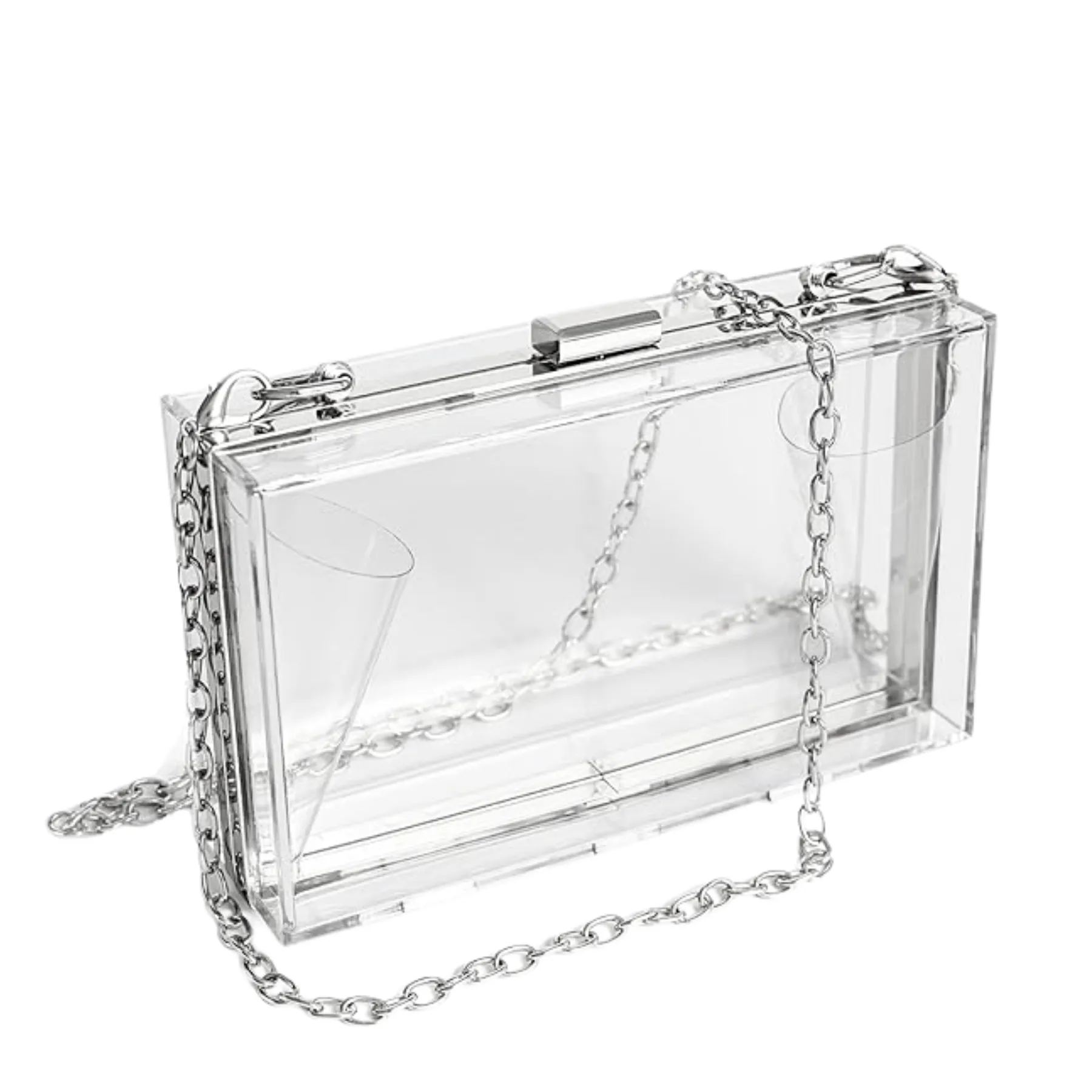 Clear Acrylic Clutch