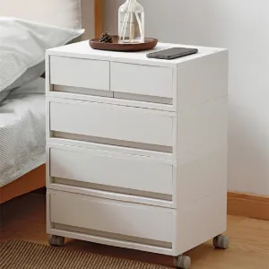 Drawer Type Desktop Double Compartment Storage Box