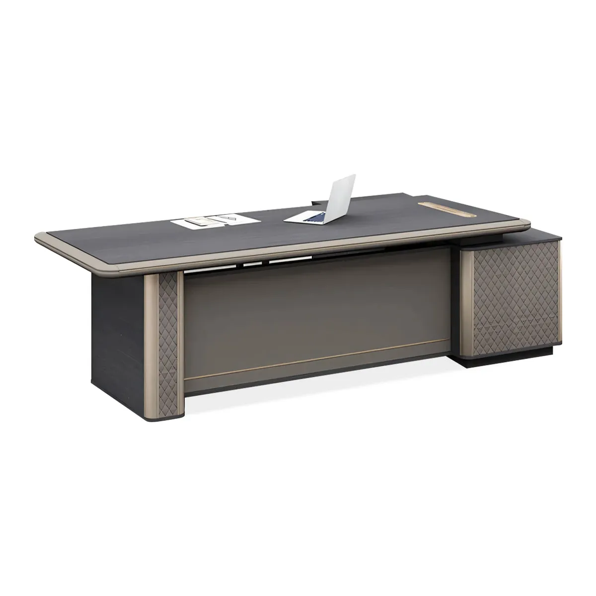 Executive Desk Furniture L-Shape Corner Desk with Side Cabinet LBZ-1067