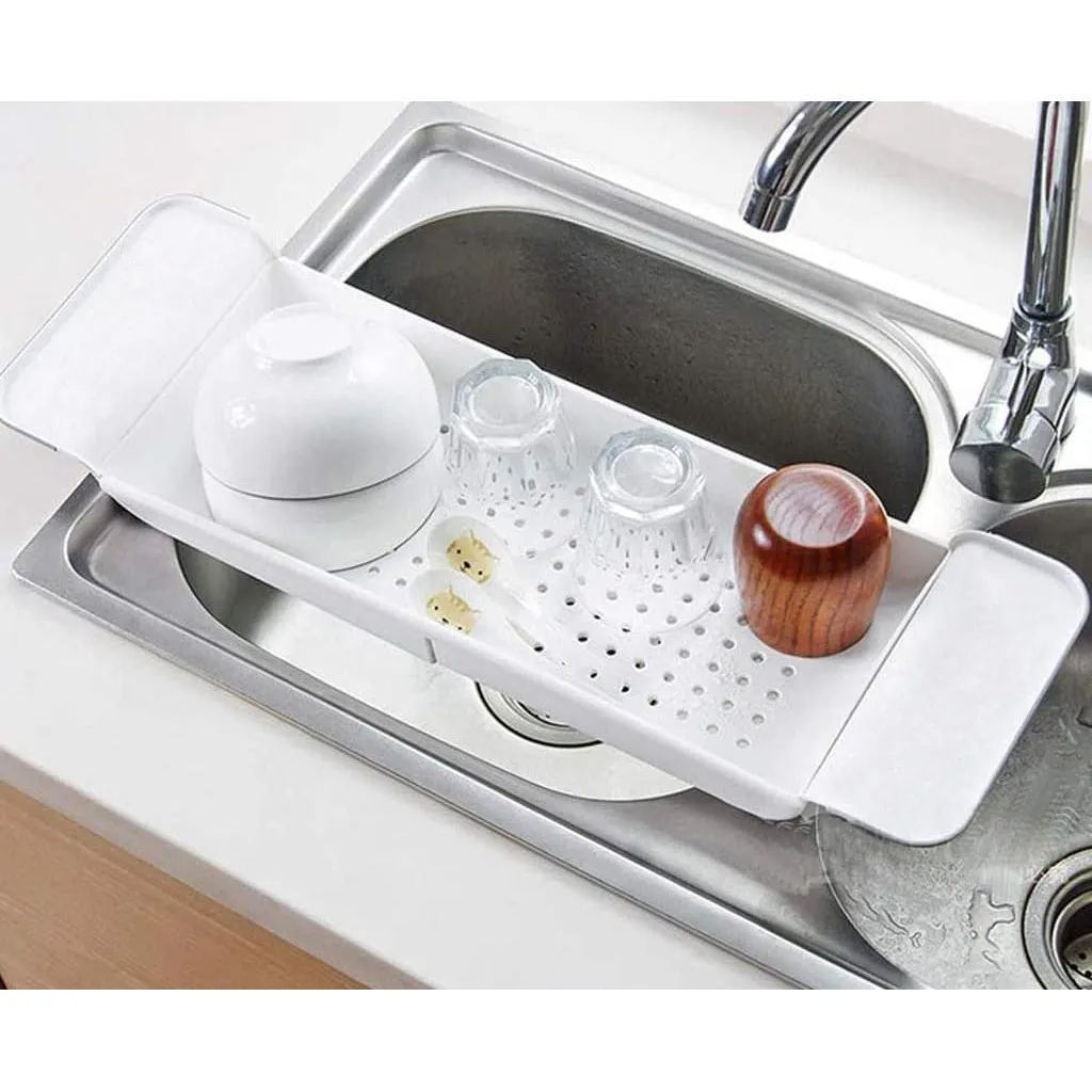 Extendable Plastic Bathtub Tray