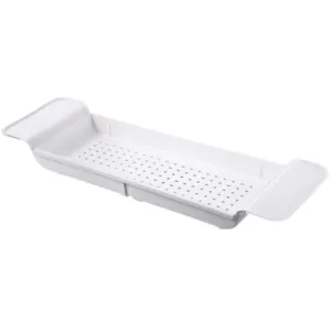 Extendable Plastic Bathtub Tray