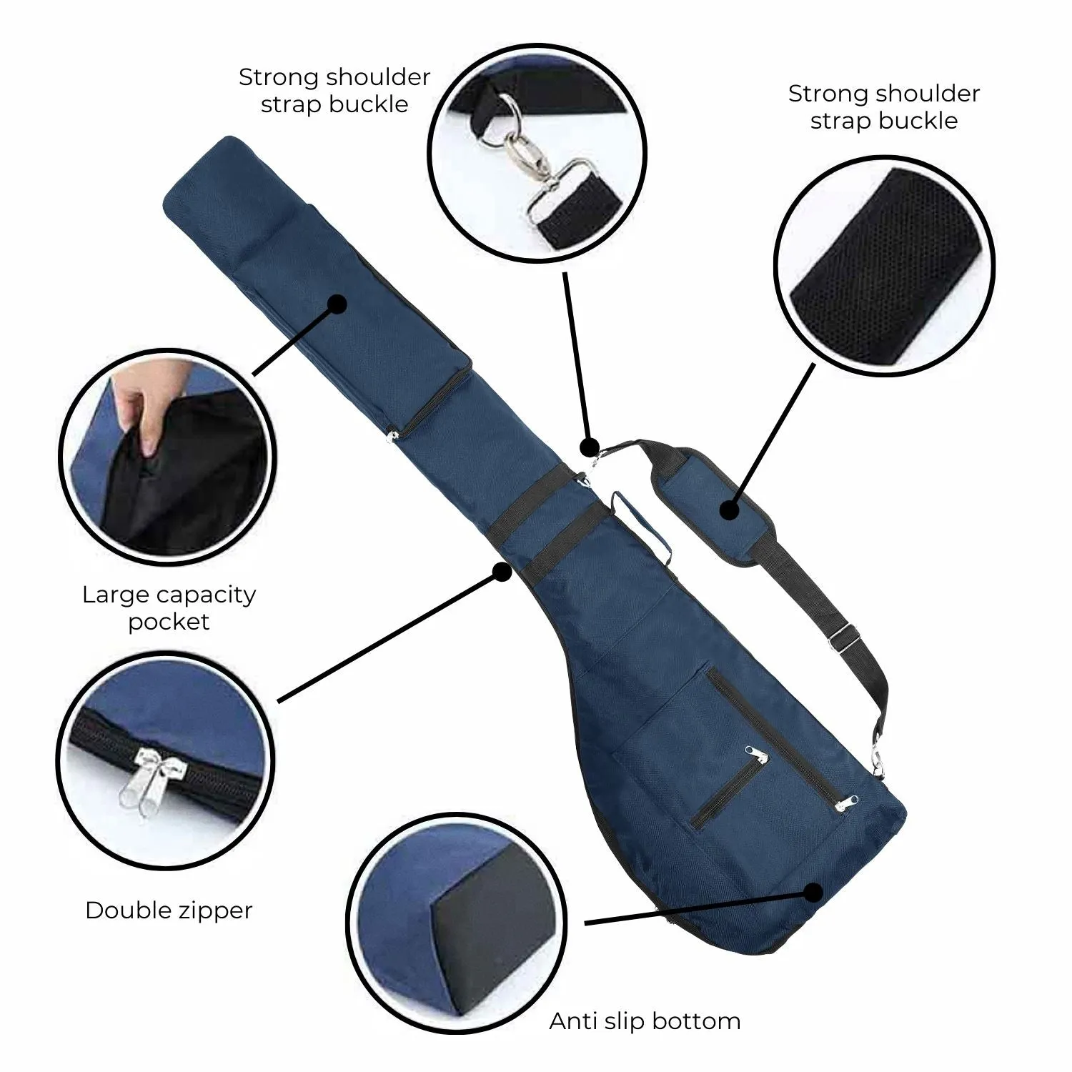 Foldable Waterproof Lightweight Golf Bag 0.95kg - VERPEAK