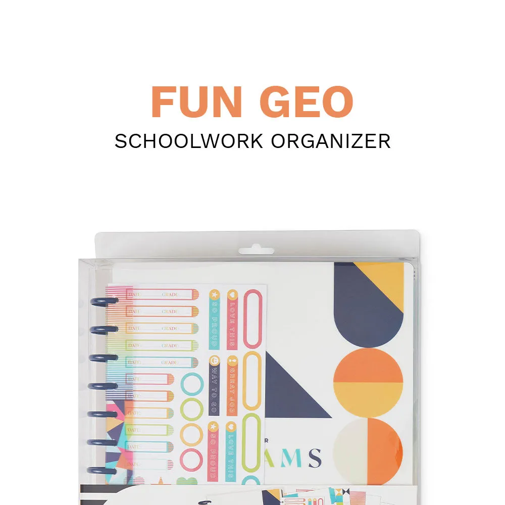 Fun Geo Schoolwork Organizer