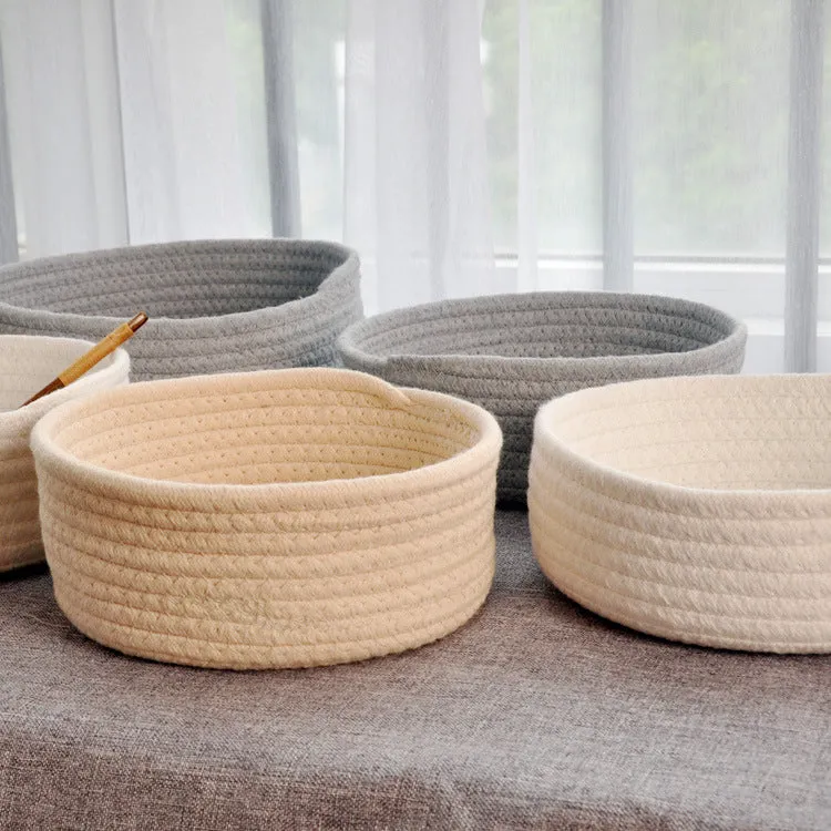 Hand-woven basket bed