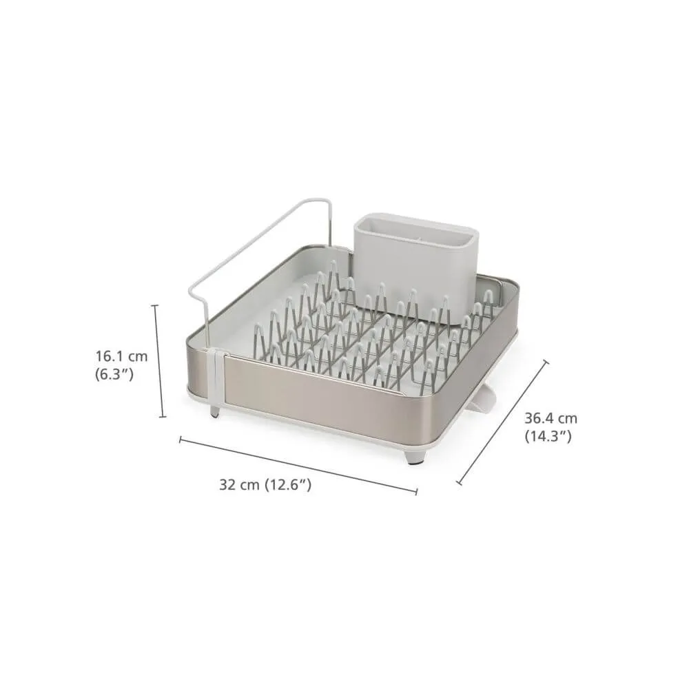 Joseph Joseph Extend Expandable Dish Rack Stainless Steel and Stone