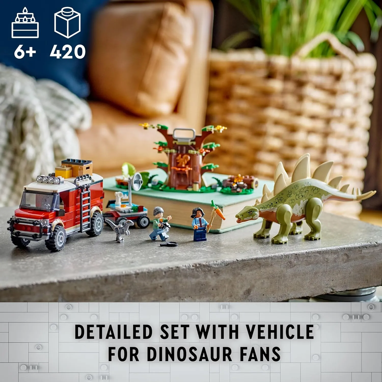 Lego 76965 - Jurassic World Dinosaur Missions: Stegosaurus Discovery