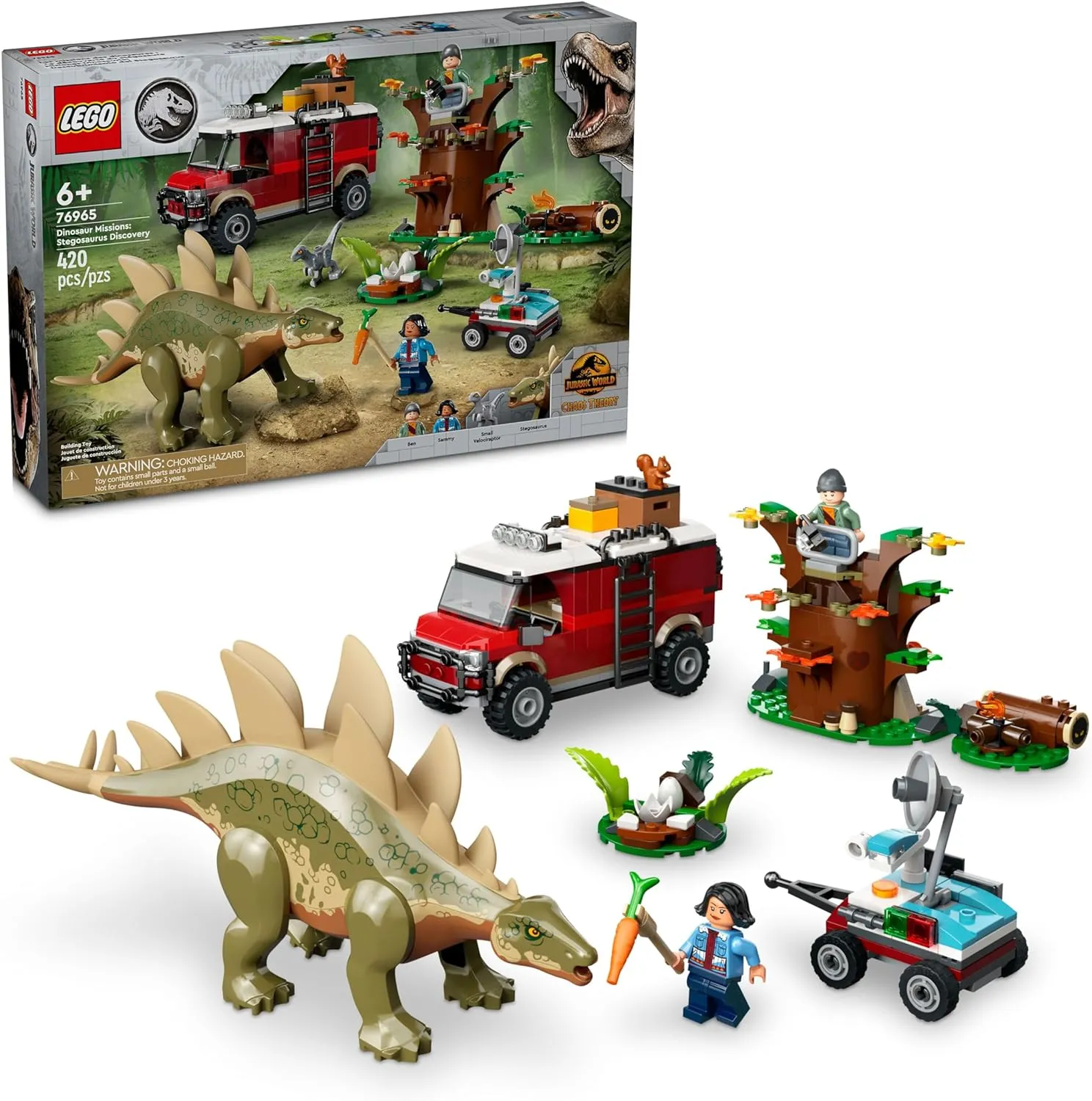 Lego 76965 - Jurassic World Dinosaur Missions: Stegosaurus Discovery