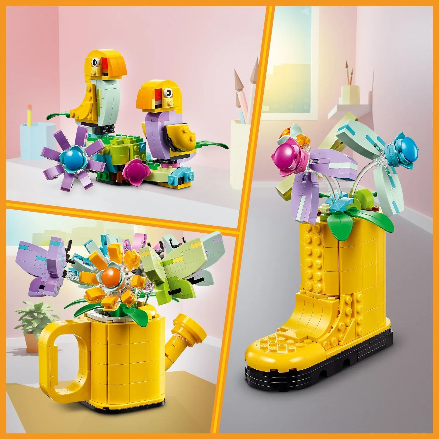 LEGO Creator 3in1: Flowers in Watering Can