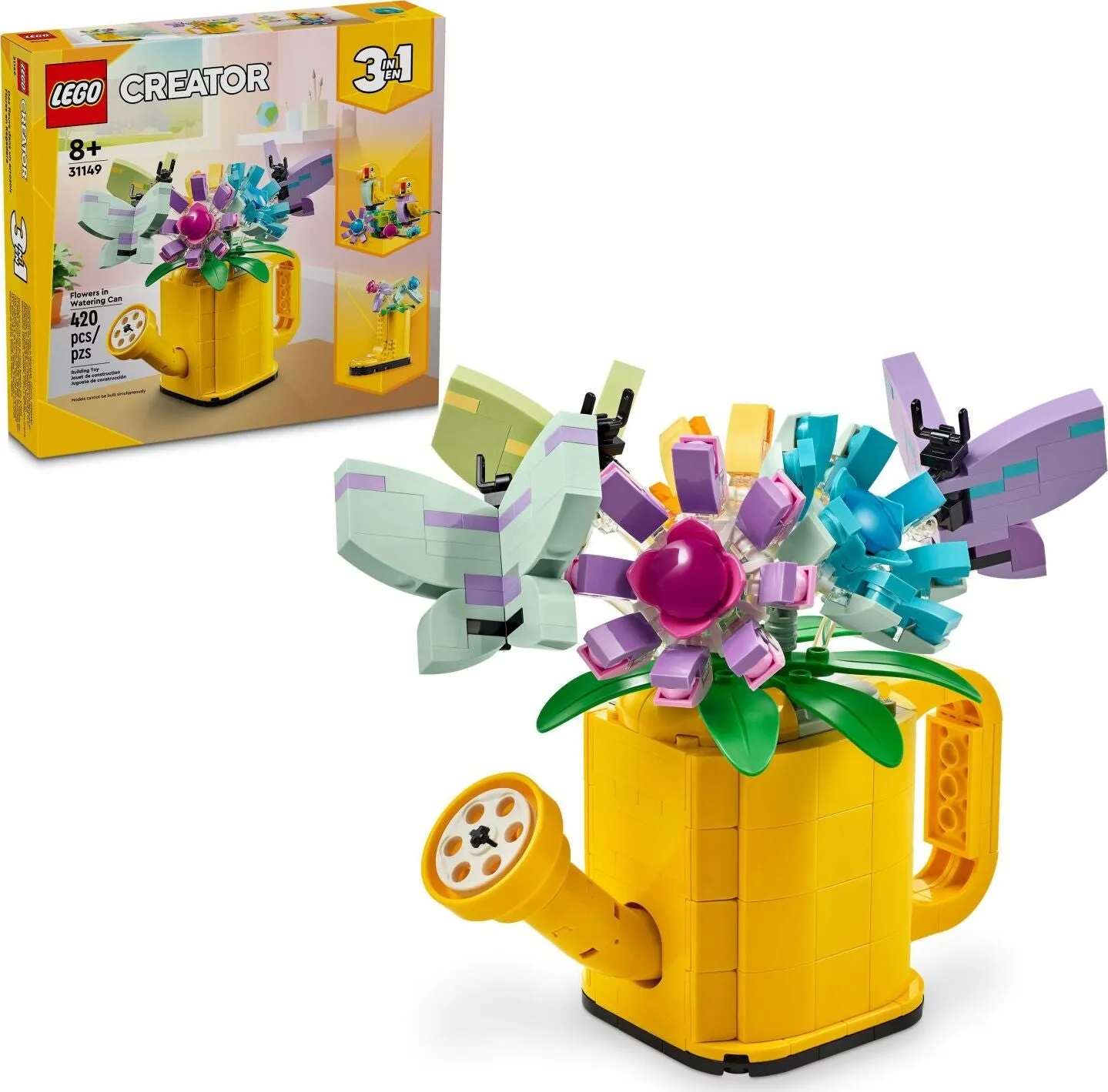 LEGO Creator 3in1: Flowers in Watering Can