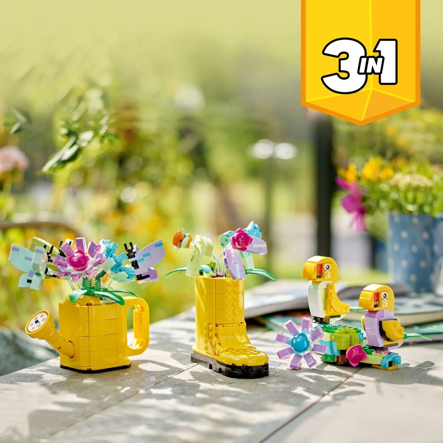 LEGO Creator 3in1: Flowers in Watering Can