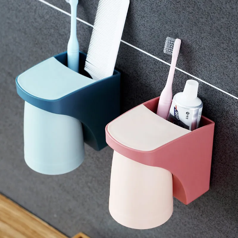 Magnetic Bathroom Toothbrush Holder