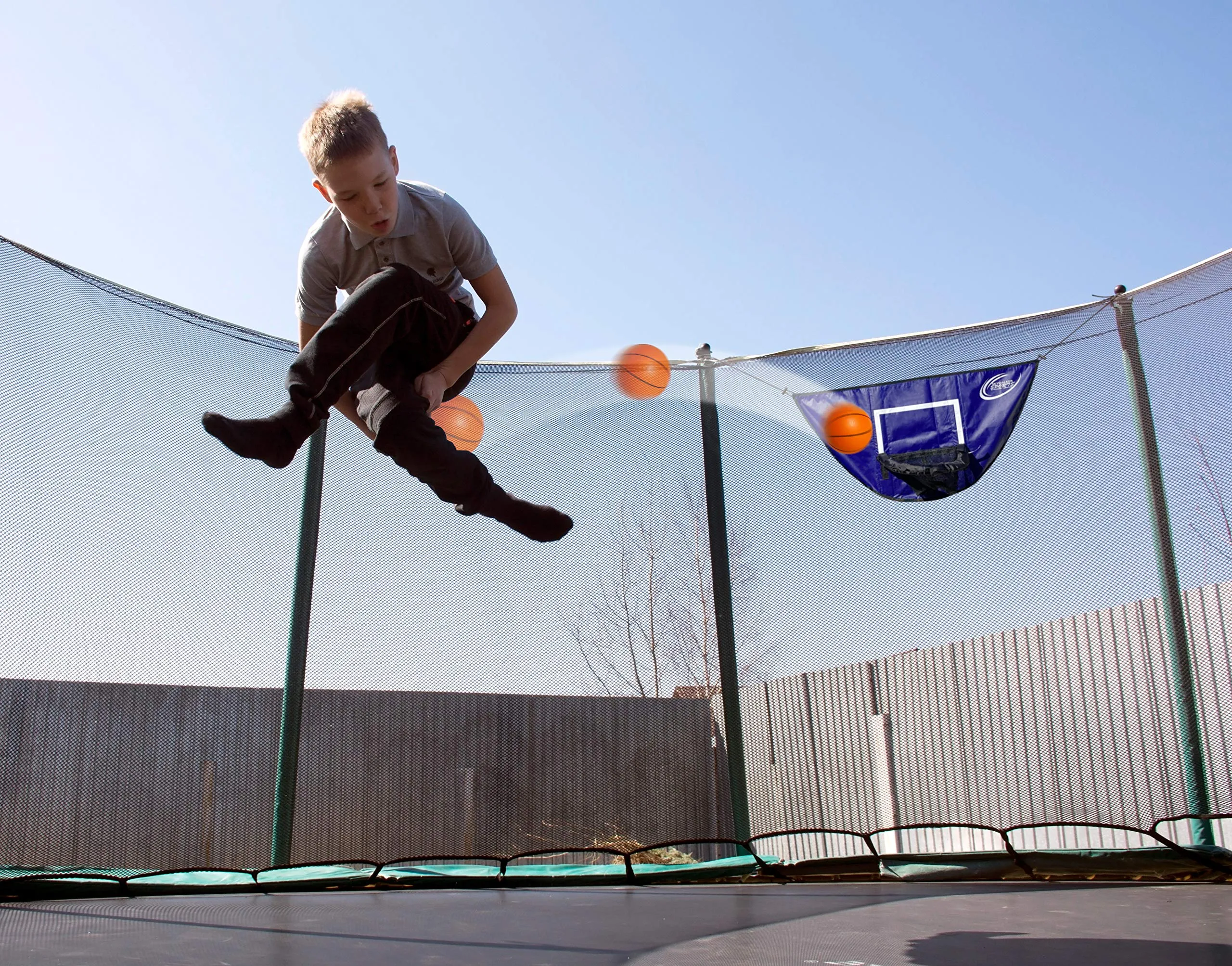 Mini 5 Orange Foam Basketballs for Skywalker Sports Trampoline Basketball Hoop Game