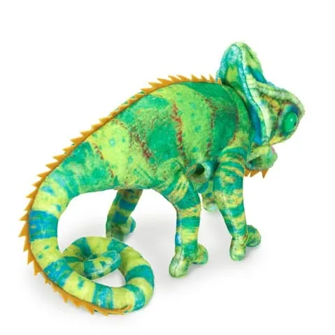 Mini Chameleon Finger Puppet