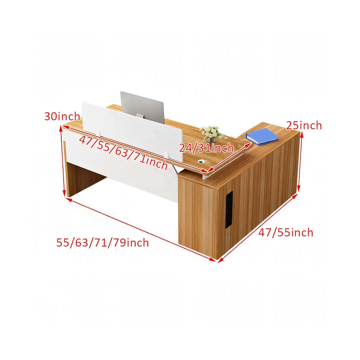 Modern Office Desk and Chair Set for Managers and Executives-BGZ-160