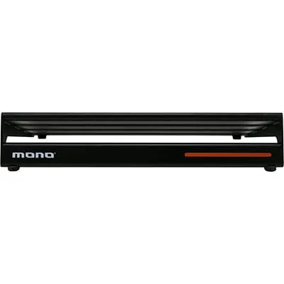 MONO Pedalboard Rail Small, Black and Stealth Club Accessory Case, Black