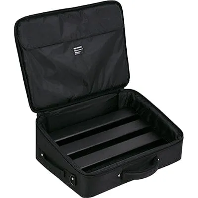 MONO Pedalboard Rail Small, Black and Stealth Club Accessory Case, Black