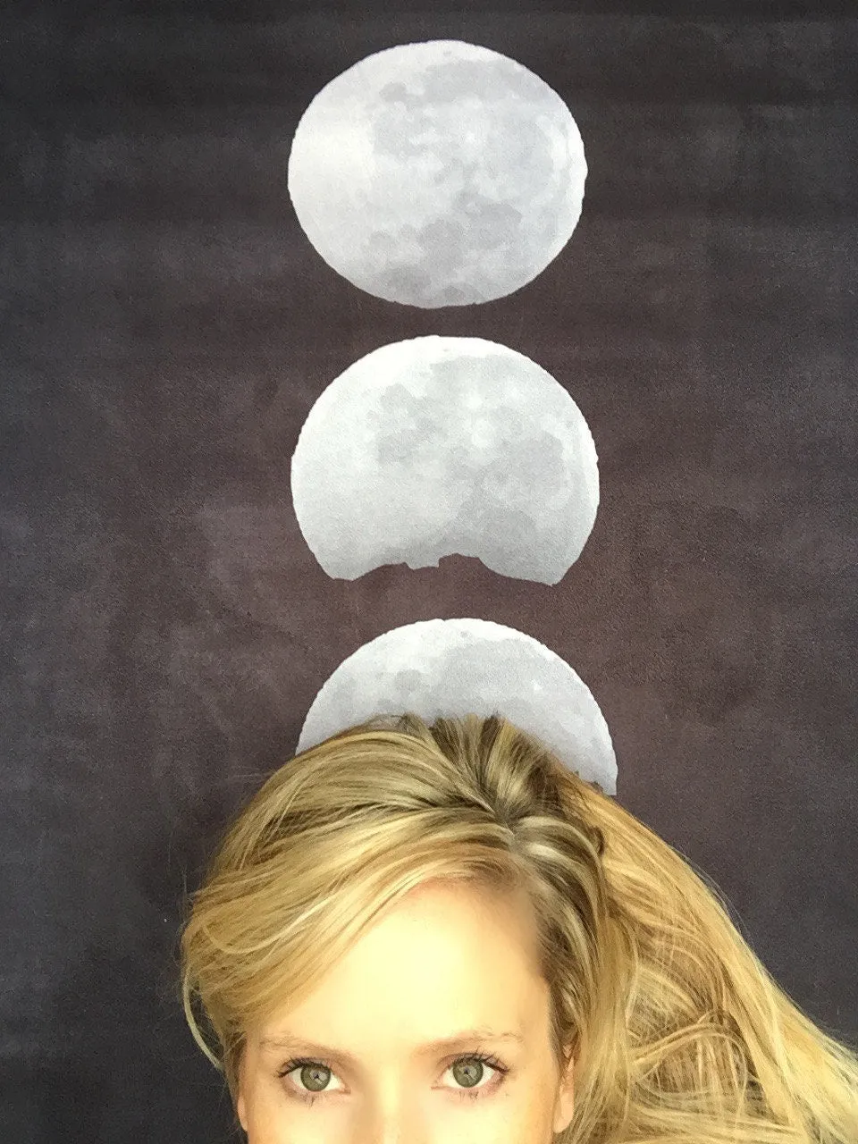 Moon Phases Yoga Mat - Eco-Friendly, Non-Slip, Durable, Grippy