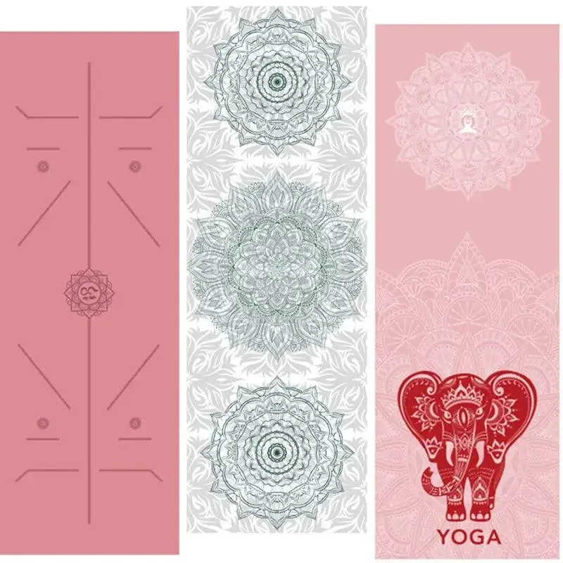 Non-Slip Yoga Mat Towel – Ideal for Hot Yoga & Pilates