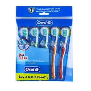 Oral-B Complete Easy Clean Medium Toothbrush 3 2pcs