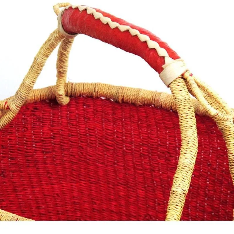 Red Harvest Bolga Ghana Basket