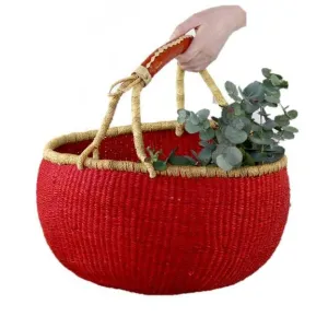 Red Harvest Bolga Ghana Basket